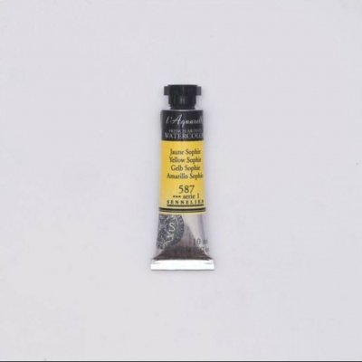 Sennelier L'Aquarelle Akvarelové barvy 10 ml tuba, 587 Yellow Sophie – Zboží Dáma