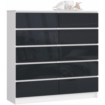 Ak furniture Kuba 120 cm 10 šuplíků