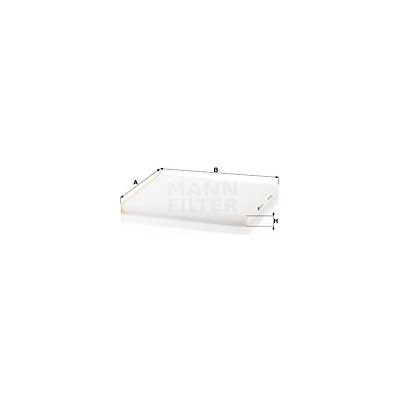 Filtr, vzduch v interiéru MANN-FILTER CU 26 017 (CU26017) – Hledejceny.cz