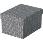 Esselte Home, velikost S, šedý, 3 ks – Zboží Živě