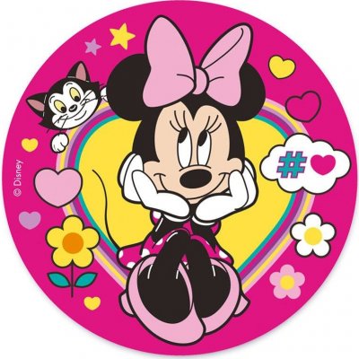 Jedlý papír zasněná Minnie 20cm Dekora – Zboží Mobilmania