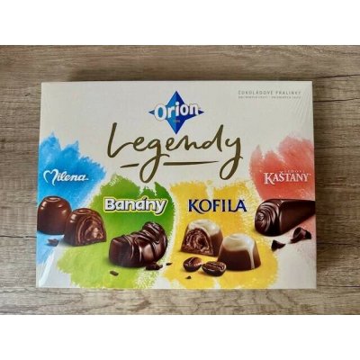 Bonboniéra Orion Legendy čokoládové pralinky oblíbených chutí 144 g – Zbozi.Blesk.cz