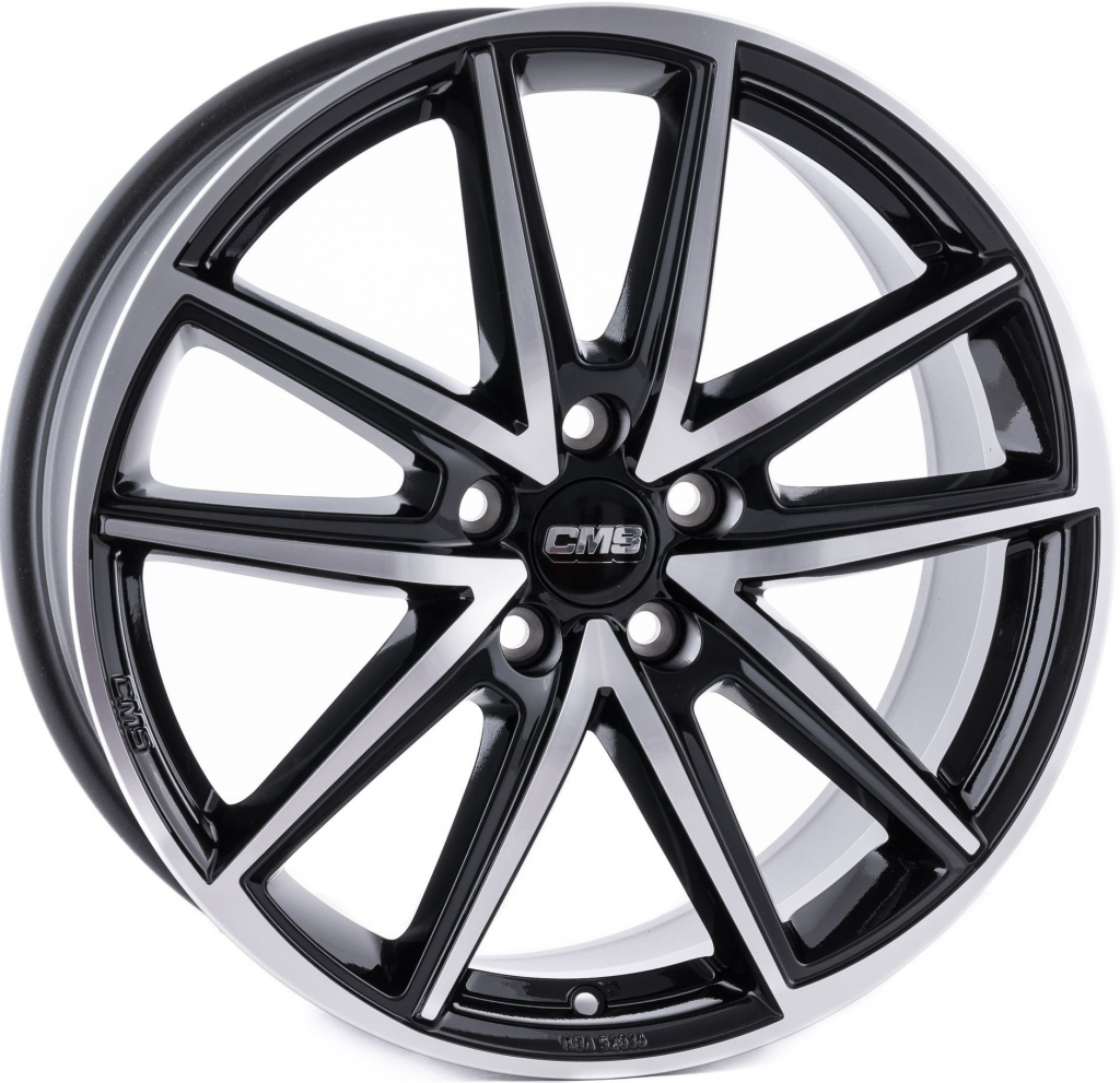 CMS C30 7x17 5x112 ET40 black polished