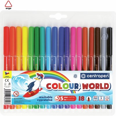 Centropen Colour World 7550 18ks – Zboží Mobilmania