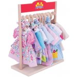 Bigjigs Toys věšák pro šaty panenek – Sleviste.cz