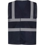 Yoko HI-VIS HVW120 Síťovaná bezpečnostní vesta navy
