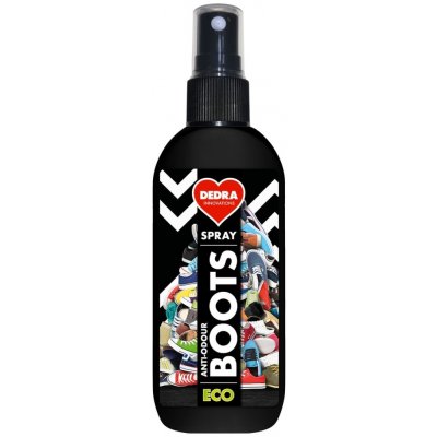 DEDRA Pohlcovač pachů z obuvi ECO BOOTS SPRAY, 100 ml – Zboží Mobilmania