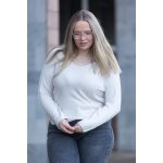 Italy fashion Dámský svetr COCOA Šalvějová, – Zboží Mobilmania