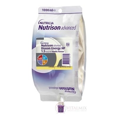 NUTRISON ADVANCED DIASON ENERGY HP S PŘÍCHUTÍ VANILKOVOU POR SOL 8X1000ML – Hledejceny.cz
