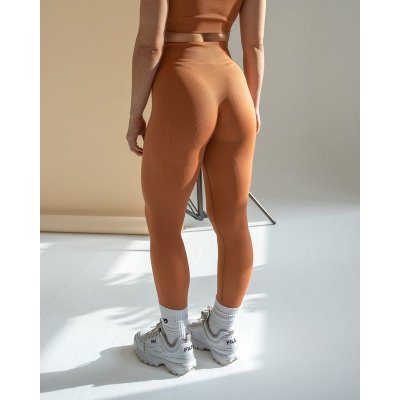 Vilgain Seamless Ribbed Leggings Bronze – Zboží Dáma