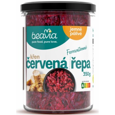 Beavia Řepa červená fermentovaná s křenem 350 g – Zboží Dáma