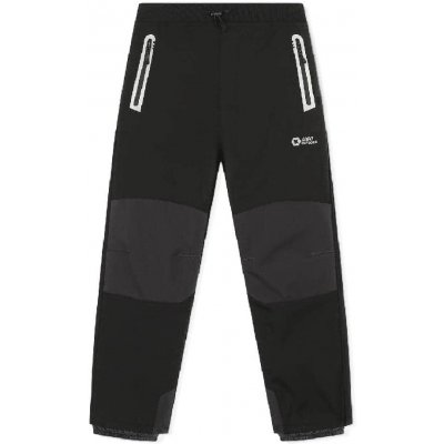 ZATEPLENÉ SOFTSHELL KALHOTY S FLEECEM Černé/tmavě šedé – Zboží Dáma