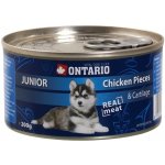 Ontario Junior Chicken Pieces & Cartilage 200 g – Zboží Mobilmania