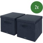 Leitz úložný box 33 x 32.5 x 38 cm dark šedá – Zboží Dáma