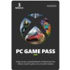 Herní kupon Microsoft Xbox Game Pass PC členství 3 měsíce