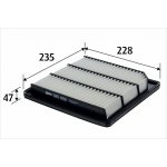 VALEO Vzduchový filtr 585856 – Hledejceny.cz