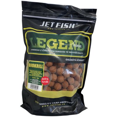 Jet Fish boilies Legend Range Extra Tvrdé 250g 20mm Biokrill – Zboží Mobilmania