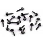 Čumák k zapíchnutí 4x5 mm - černá (30 ks) – Zboží Dáma
