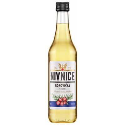 Linea Nivnice Borovička NIVNICE 37,5% 1 l (holá láhev) – Sleviste.cz