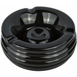 Gastrozone Popelník venkovní do větru keramický 15 cm, černý – Sleviste.cz