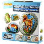 SMT Creatoys Malování na oblázky/kameny Dinosaurus kreativní sada v krabičce 15x14,5x4cm – Hledejceny.cz