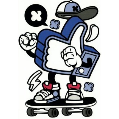 Pohlednice Likeboarďák :-) – Sleviste.cz