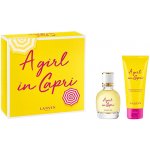 Lanvin A Girl in Capri dárková sada EDT 50 ml + tělové mléko 100 ml dárková sada – Zboží Dáma
