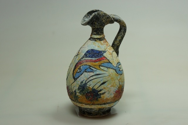 PLOUMAKIS NIKOLAOS | Mínojská keramika - malá - výška 9cm "A" od 229 Kč -  Heureka.cz