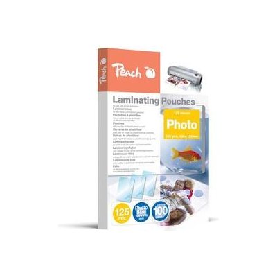 Peach laminovací folie 10x15 cm Laminating Pouch Photosize (80x111mm), 125mic, 100ks - S-PP525-19 – Zboží Mobilmania