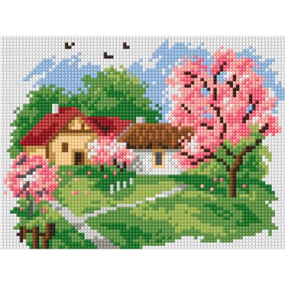 Ariadna Sestava pro vyšívání křížkovým stehem Malwina 15x20cm č. 2026 – Zboží Dáma