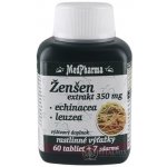 MedPharma Žen-šen 200 mg + Echinacea + leuzea 37 tablet – Hledejceny.cz