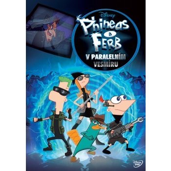 phineas a ferb v paralelním vesmíru DVD