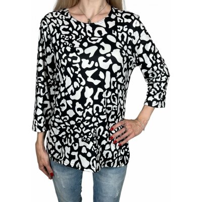 Dámská černá halenka s dlouhým rukávem Zora černá – Zboží Dáma