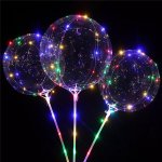 Party Boxík LED svítící nafukovací balónek s rukojetí Pampeliška – Zboží Dáma Party Boxík LED svítící nafukovací balónek s rukojetí Pampeliška – Zboží Dáma