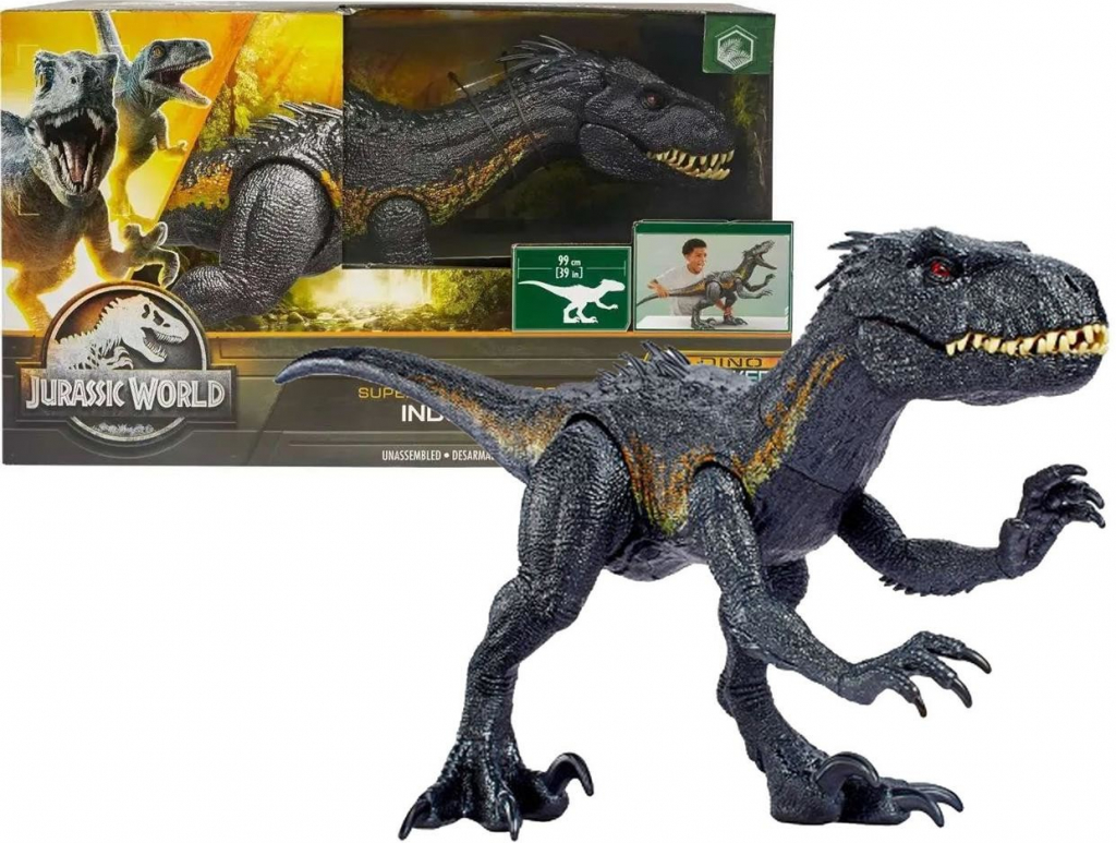 Mattel Jurský svět Stopaři Super Colossal Indoraptor