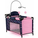 Bayer Design Multifunkční postýlka pro panenky modrá/růžová – Zboží Dáma