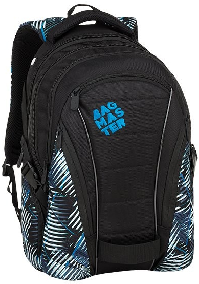Bagmaster Bag 9 F studentský batoh světle modrá