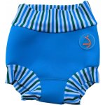 Dětské kojenecké plavky AquaKiddo Swim Nappy Neon Blue – Zboží Dáma