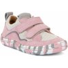 Dětské polobotky a mokasíny Froddo Sneakersy Barefoot Base G3130245-1 růžová