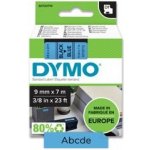 Dymo D1 S0720710 - originální polyesterová páska - 9 mm × 7 m, černo-modrá – Zboží Živě