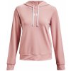 Dámská mikina Under Armour Rival Terry hoodie W 1369855-676 pink