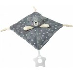 Tulimi přítulníček mazlík s kousátkem Medvídek šedý – Zbozi.Blesk.cz