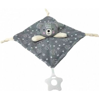 Tulimi přítulníček mazlík s kousátkem Medvídek šedý – Zbozi.Blesk.cz