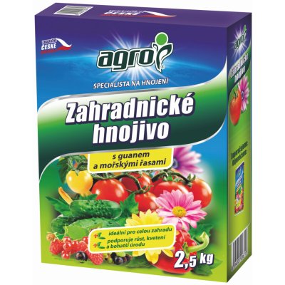 Agro zahradnické hnojivo 2,5 kg