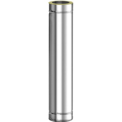 Bokra Komínová izolovaná roura 1m 130mm IZOL 30 – Zboží Dáma