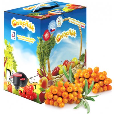 Ovocňák rakytníkový mošt 5L – Sleviste.cz