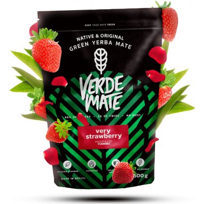 Verde Mate Green Yerba Very Strawberry 0,5 kg