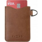 FIXED Kožené pouzdro na karty FIXED Cards hnědé – Sleviste.cz