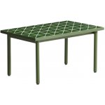 Kave Home Zelený zahradní odkládací stolek Maurina 50 x 80 cm – Hledejceny.cz