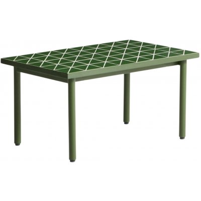 Kave Home Zelený zahradní odkládací stolek Maurina 50 x 80 cm – Hledejceny.cz